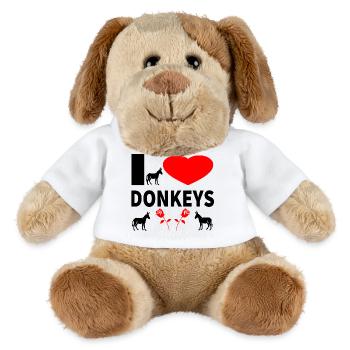 Esel - MiniFeet® Hund Helge - Weiß - Vorne
