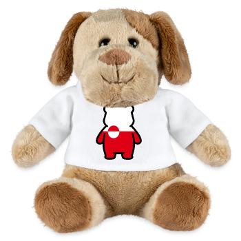 Ours polaire Groenland - Chien en peluche Helge MiniFeet® - blanc - Devant