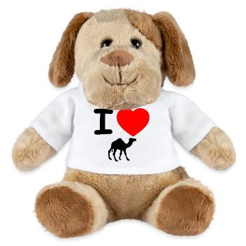 Dromadaire - Chien en peluche Helge MiniFeet® - blanc - Devant