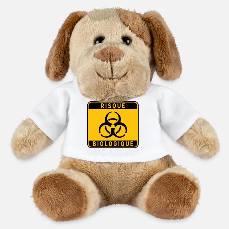 panneau_RISQUE_BIOLOGIQUE_31 - MiniFeet® Dog Helge - white