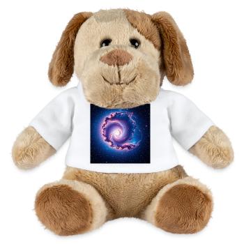 Spirale der Galaxie - MiniFeet® Hund Helge - Weiß - Vorne