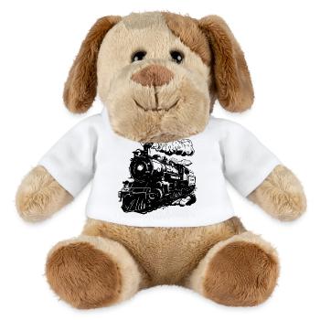 Train - MiniFeet® Dog Helge - white - Front