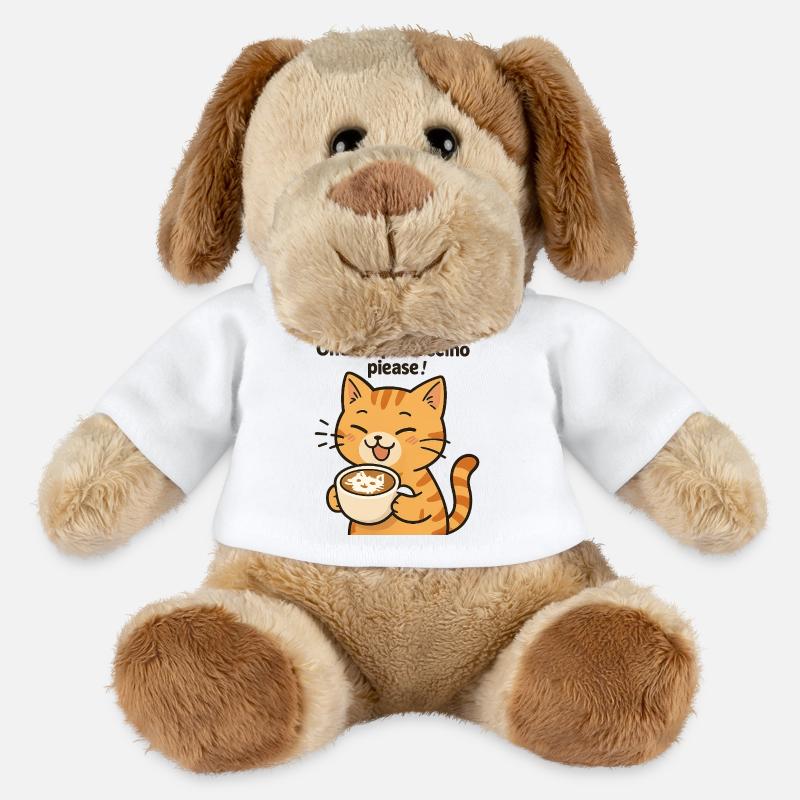 Cat Coffee Purrrfreunde - MiniFeet® Dog Helge - white