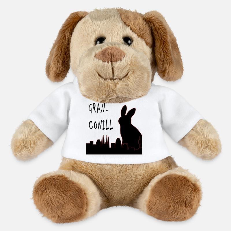 Granconill à Barcelone - Chien en peluche Helge MiniFeet® - blanc