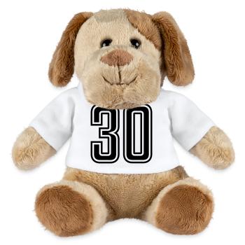 30 - MiniFeet® Dog Helge - white - Front