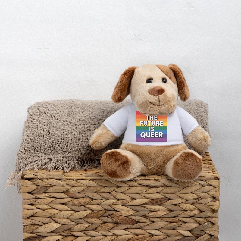 L’avenir est queer - Pride Tee Chien en peluche Helge MiniFeet®