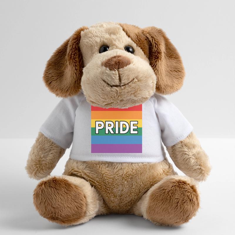 Pride – Queer Rainbow Flag Tee MiniFeet® Hund Helge