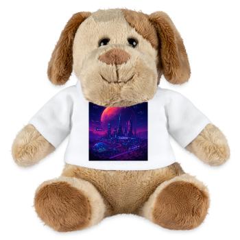 RockyZoo62 - MiniFeet® Dog Helge - white - Front