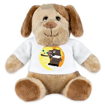 Pixel P.I. Moon Chase - MiniFeet® Dog Helge - white - Front