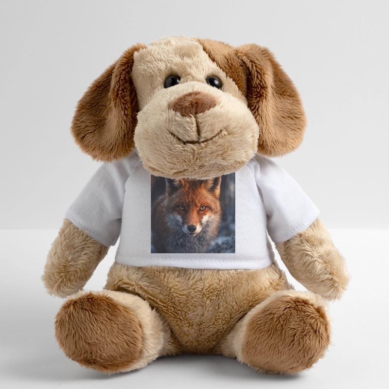 Fuchs-Erkundung bei Einbruch der Dämmerung MiniFeet® Hund Helge