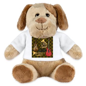 Musical instruments - MiniFeet® Dog Helge - white - Front