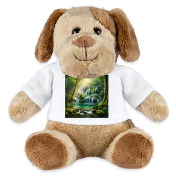 Waterfall of dreams - MiniFeet® Dog Helge - white - Front