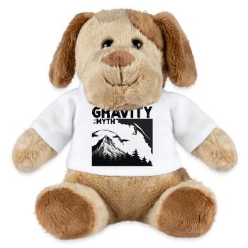 Gravity is a myth - MiniFeet® Dog Helge - white - Front