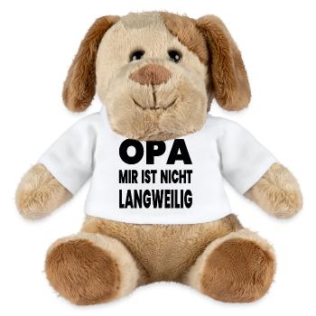 Opa - MiniFeet® Hund Helge - Weiß - Vorne