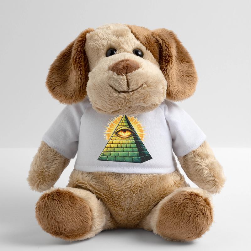 Pyramide des Illuminati Chien en peluche Helge MiniFeet®