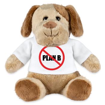 NO PLAN B - MiniFeet® Dog Helge - white - Front
