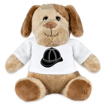 Fireman hat - MiniFeet® Dog Helge - white - Front