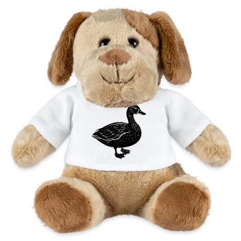 Duck - MiniFeet® Dog Helge - white - Front