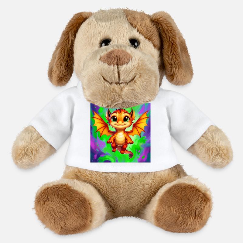 dragon - MiniFeet® Dog Helge - white