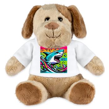 Shark - MiniFeet® Dog Helge - white - Front