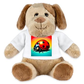 ladybird - MiniFeet® Dog Helge - white - Front
