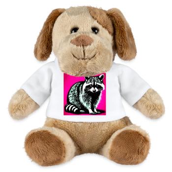 Raccoon - MiniFeet® Dog Helge - white - Front