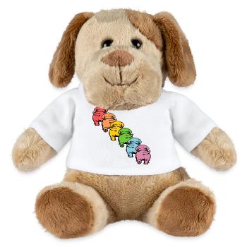 INKLUSION HUNDE VIELFALT - MiniFeet® Hund Helge - Weiß - Vorne