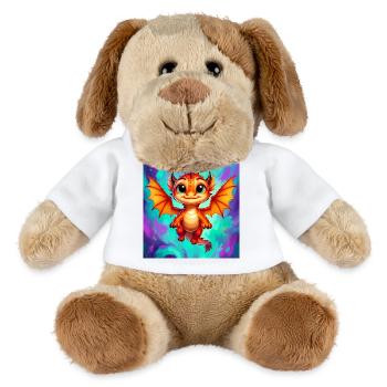 dragon - MiniFeet® Dog Helge - white - Front