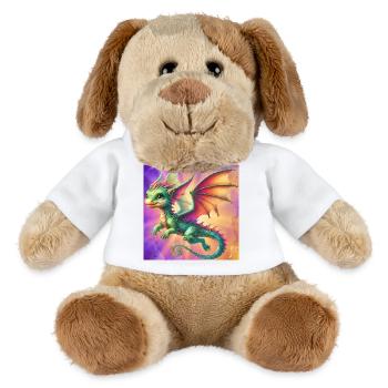 dragon - MiniFeet® Dog Helge - white - Front