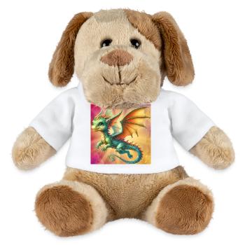 dragon - MiniFeet® Dog Helge - white - Front