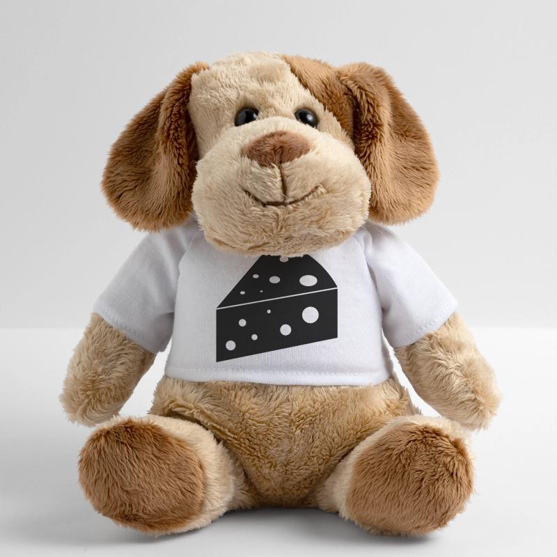 Tranche de fromage Chien en peluche Helge MiniFeet®