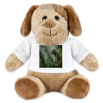 Clouded leopards in the rainforest Noble wildcats - MiniFeet® Dog Helge - white - Front