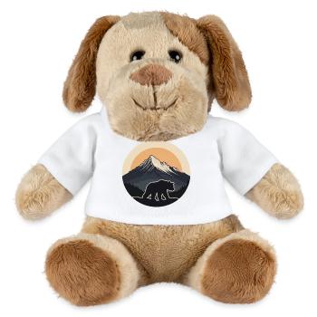 Wilder Braunbär - MiniFeet® Hund Helge - Weiß - Vorne