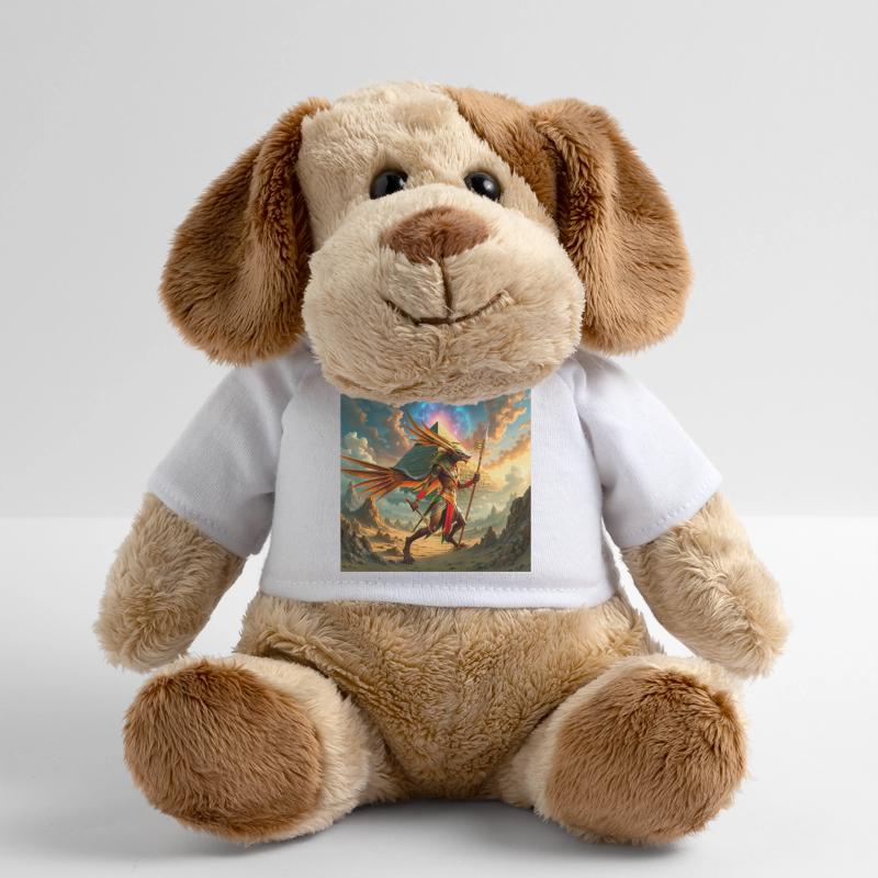 Winged guardian over the pyramid MiniFeet® Dog Helge