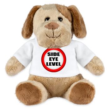 Seitenaugenhöhe - MiniFeet® Hund Helge - Weiß - Vorne