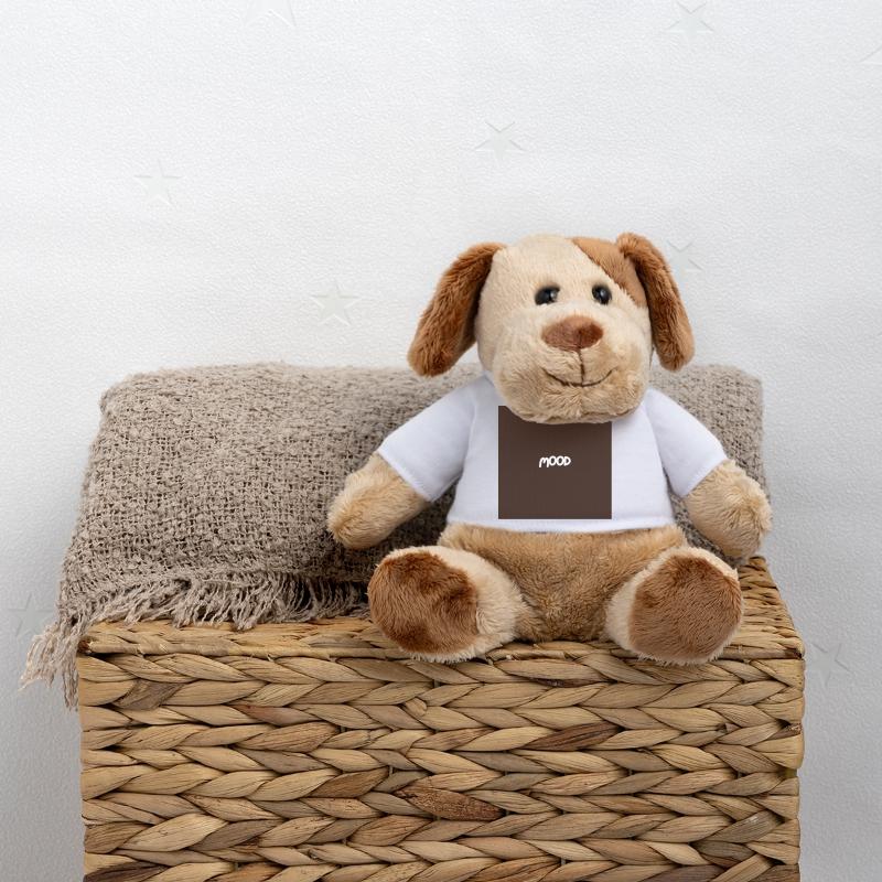 "MOOD" Graphic Tee Design Chien en peluche Helge MiniFeet®