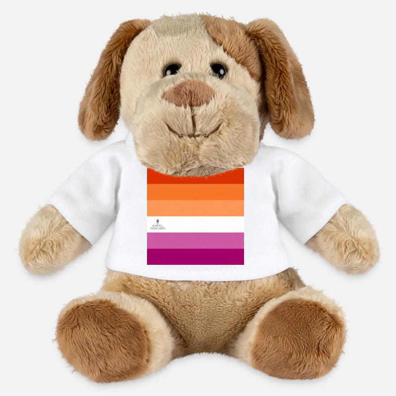 Lesbian Visibility - MiniFeet® Hund Helge - Weiß