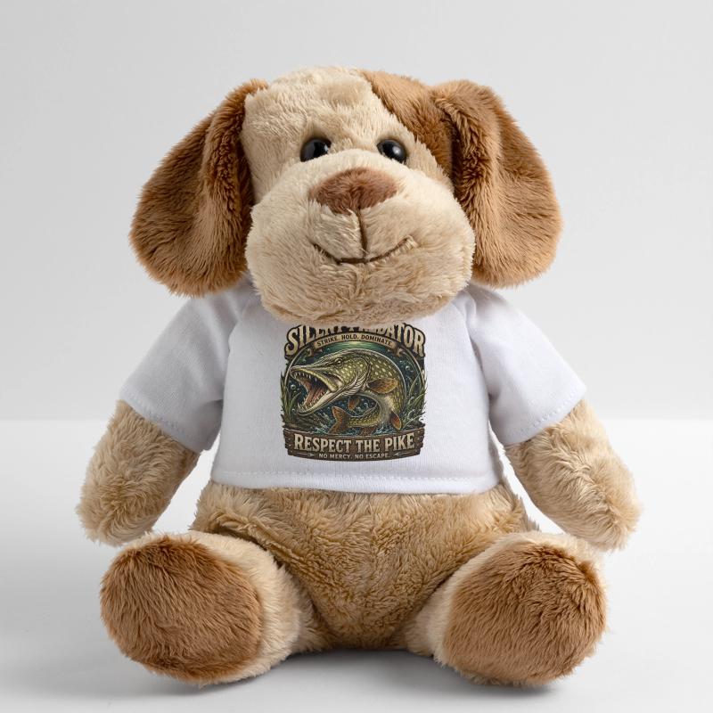 Silent Predator – Conception agressive de pêche au brochet Chien en peluche Helge MiniFeet®