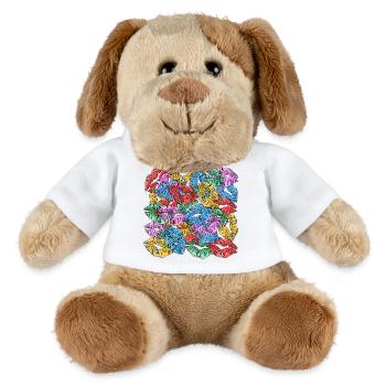 Menge Küsse - MiniFeet® Hund Helge - Weiß - Vorne
