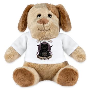Introverted But Well Dressed Cat - MiniFeet® Hund Helge - Weiß - Vorne