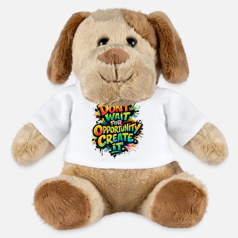 Don-t_wait_ - MiniFeet® Dog Helge - white