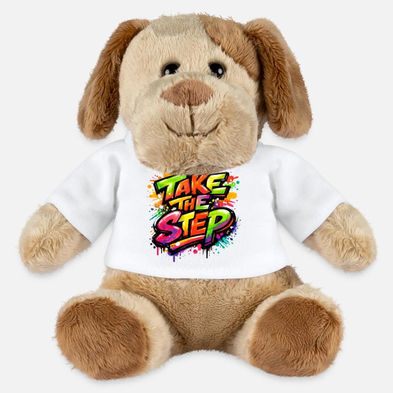 Take_the_Step - MiniFeet® Dog Helge - white