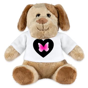Schmetterling - MiniFeet® Hund Helge - Weiß - Vorne