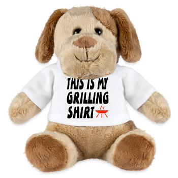 Griller - Chien en peluche Helge MiniFeet® - blanc - Devant