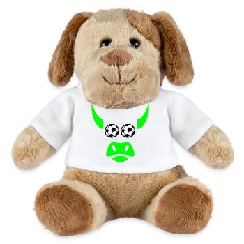Football Grilled Meat - MiniFeet® Dog Helge - white - Front
