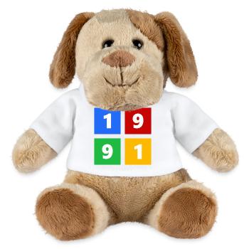 1991 - MiniFeet® Hund Helge - Weiß - Vorne