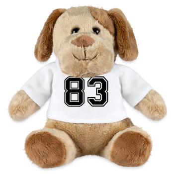83 - MiniFeet® Dog Helge - white - Front