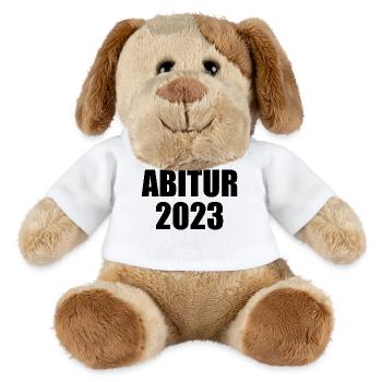 Abitur 2023 - MiniFeet® Hund Helge - Weiß - Vorne