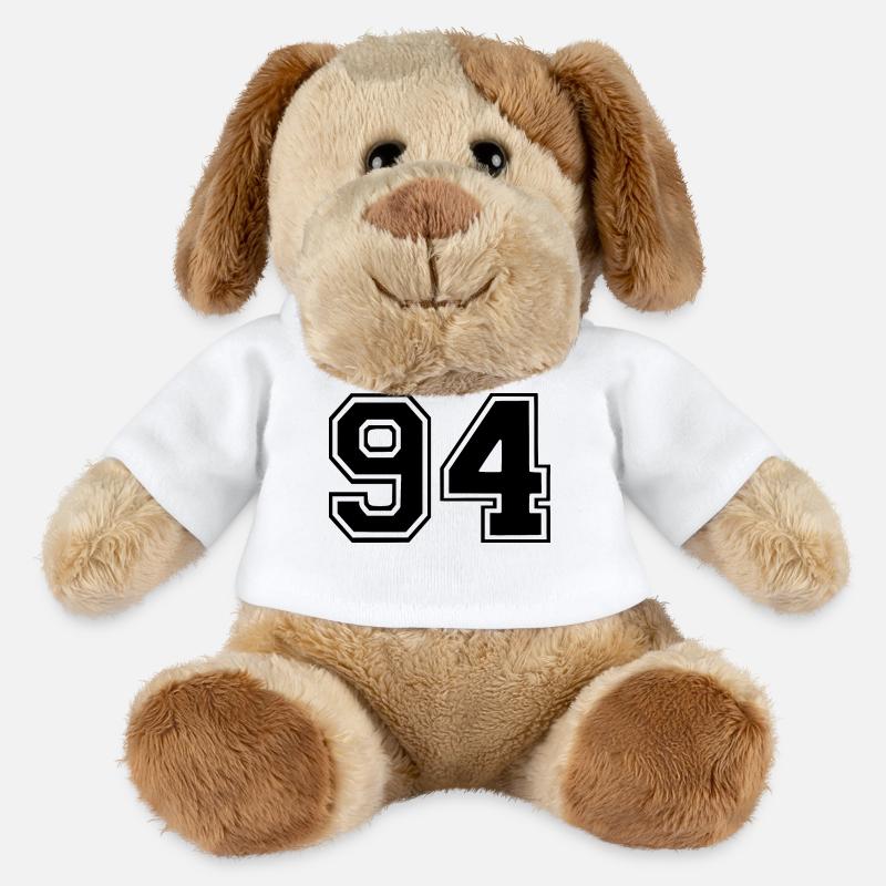94 - Chien en peluche Helge MiniFeet® - blanc