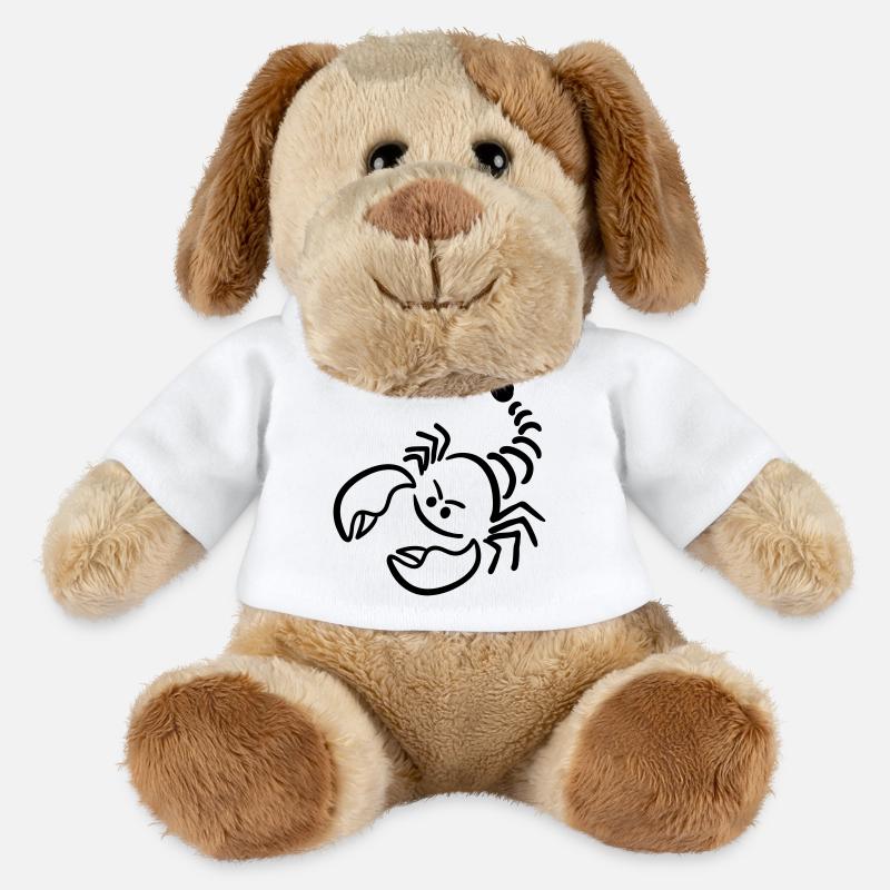 Skorpion - MiniFeet® Hund Helge - Weiß